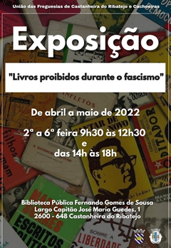 exposição - "livros proibidos durante o fascismo"