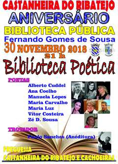 17º Aniversário da Biblioteca Pública Fernando Gomes de Sousa